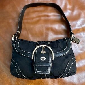 Coach Soho Flap Handbag - Black